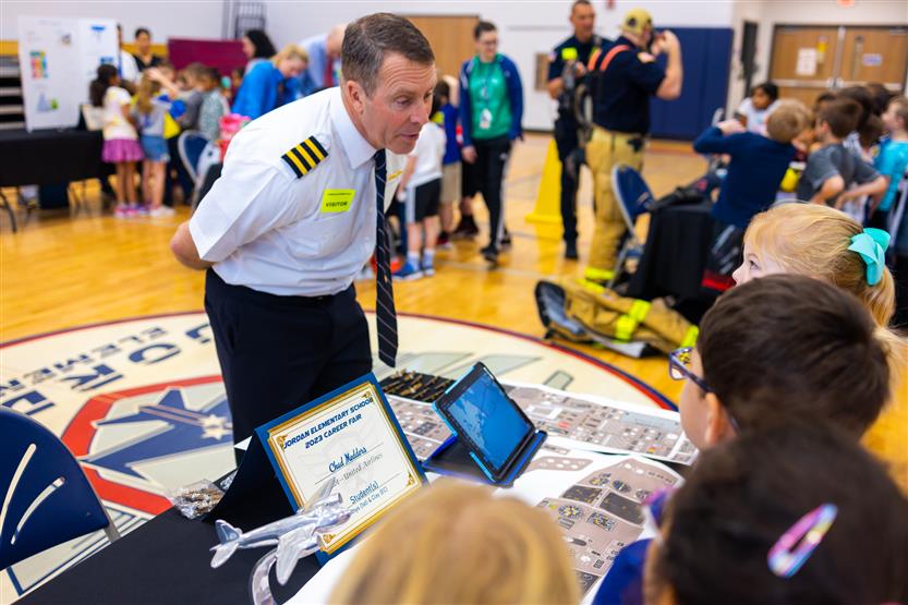 Jordan Elementary students participate in Career Day